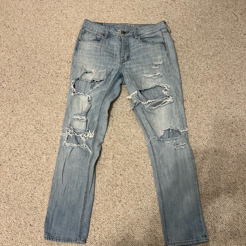 American Eagle low rise jeans